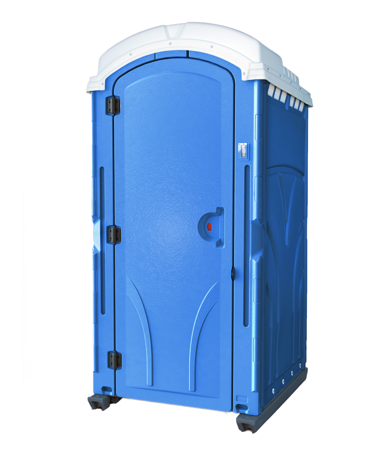 PolyPortable Restroom - Port a Potty - Blue Vantage PPVT-03 - Click Image to Close